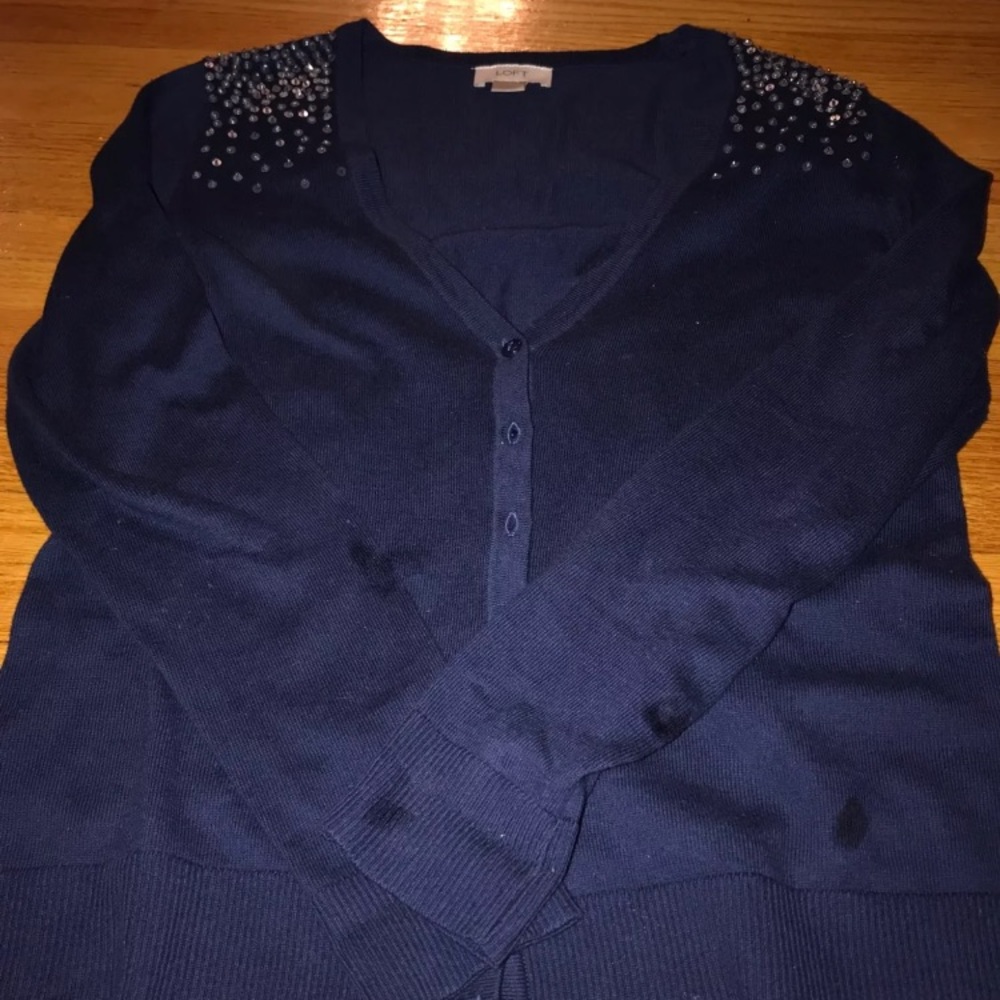 Anne Taylor Loft Cardigan Small